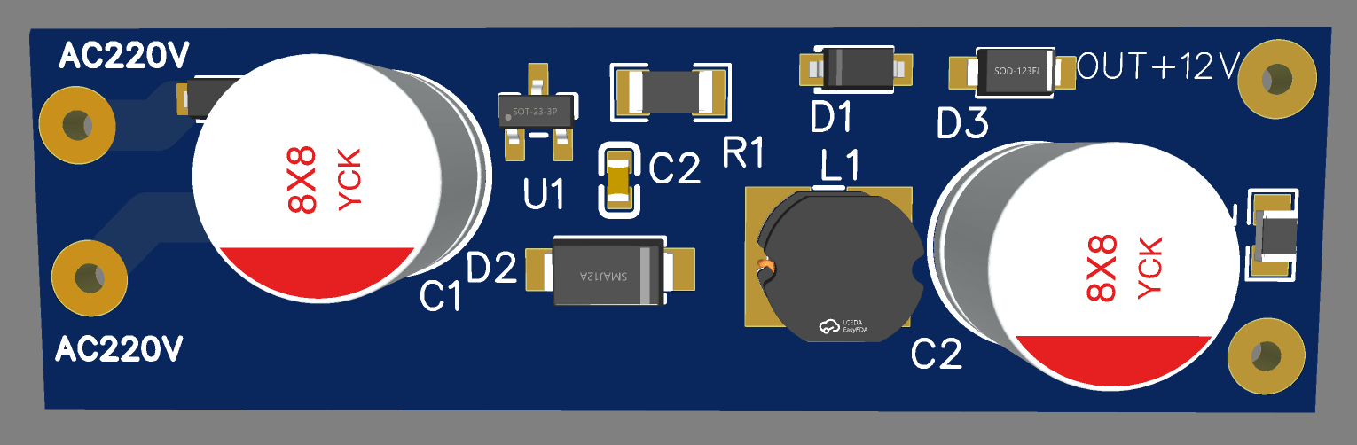 220v转12v电瓶——12v电瓶转换220v